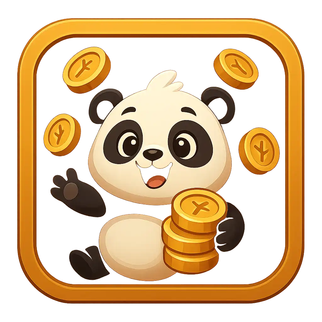 Spielgrafik für Wacky Panda